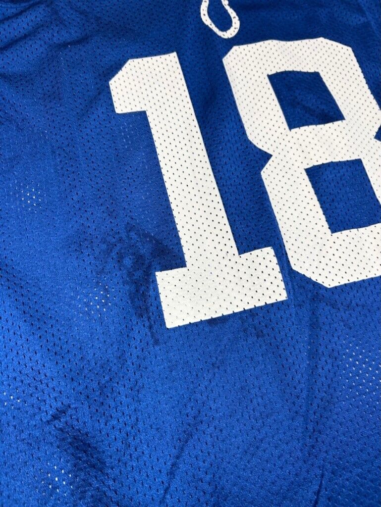 Peyton Manning #18 Indianapolis Colts NFL Reebok Jersey Size YOUTH Large