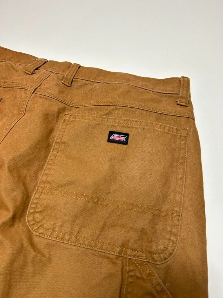 Dickies Canvas Workwear Carpenter Pants Size 36W Beige