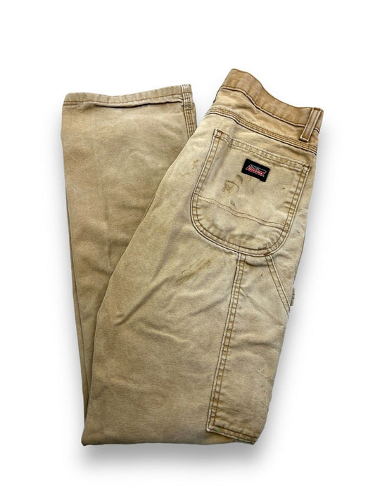 Vintage Dickies Canvas Workwear Carpenter Pants Size 29 Beige