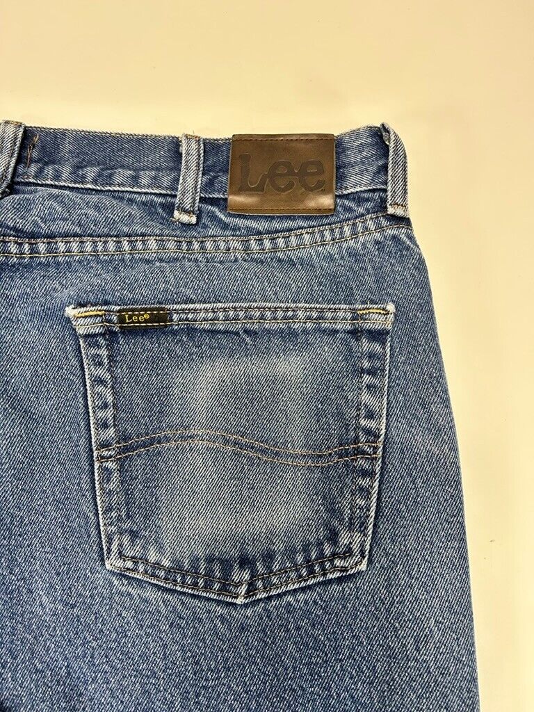 Vintage Lee Regular Fit Medium Wash Denim Pants Size 37W