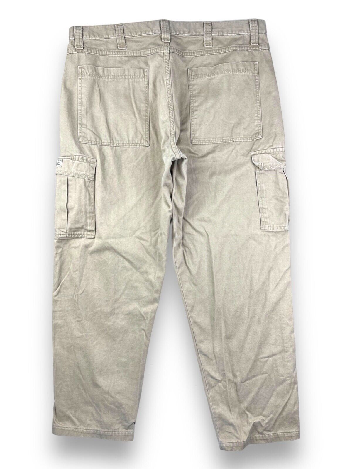 Wrangler Cargo Khaki Relaxed Fit Pants Size 40W Beige