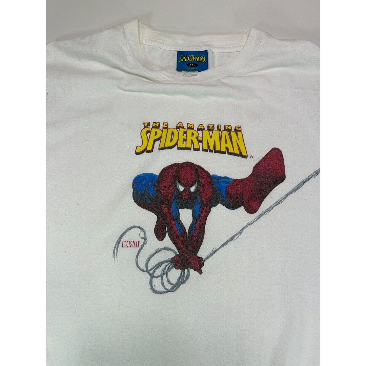 2006 The Amazing Spiderman Superhero Graphic T-Shirt Size 2XL