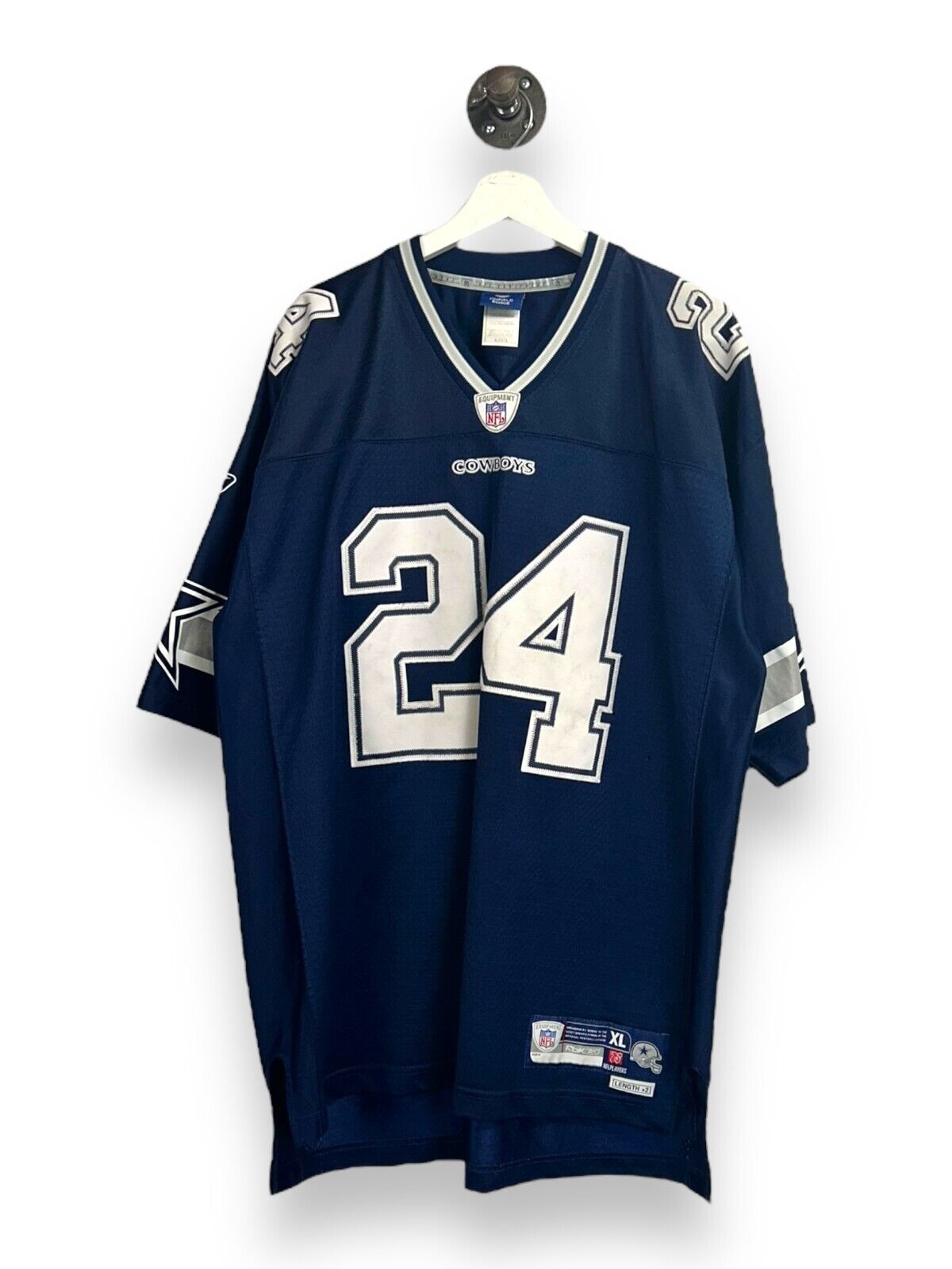 Marion Barber #24 Dallas Cowboys NFL Football Reebok Jersey Size XL Blue