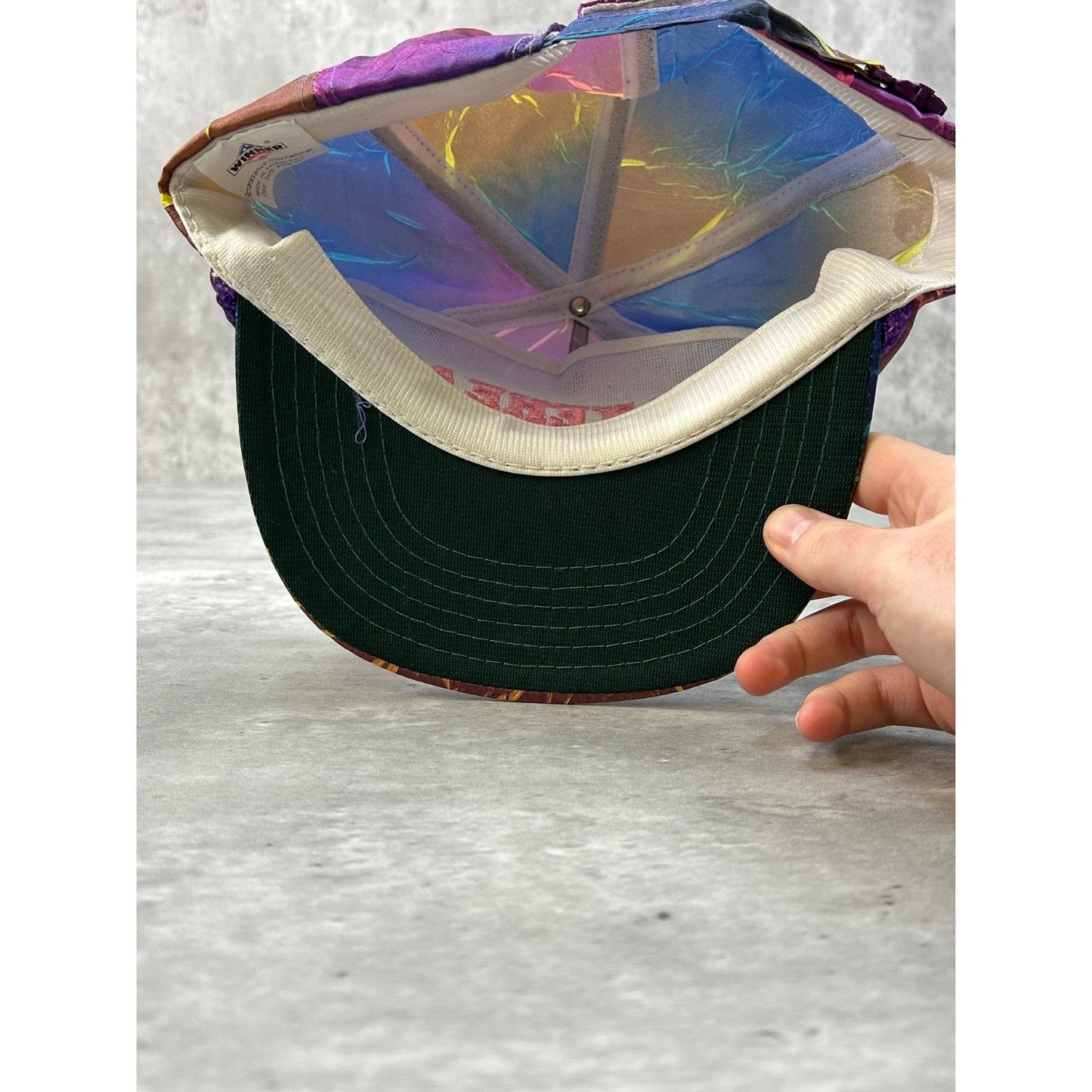 Vintage 90s Lakehead Beer Embroidered Spellout Strapback Hat OSFA