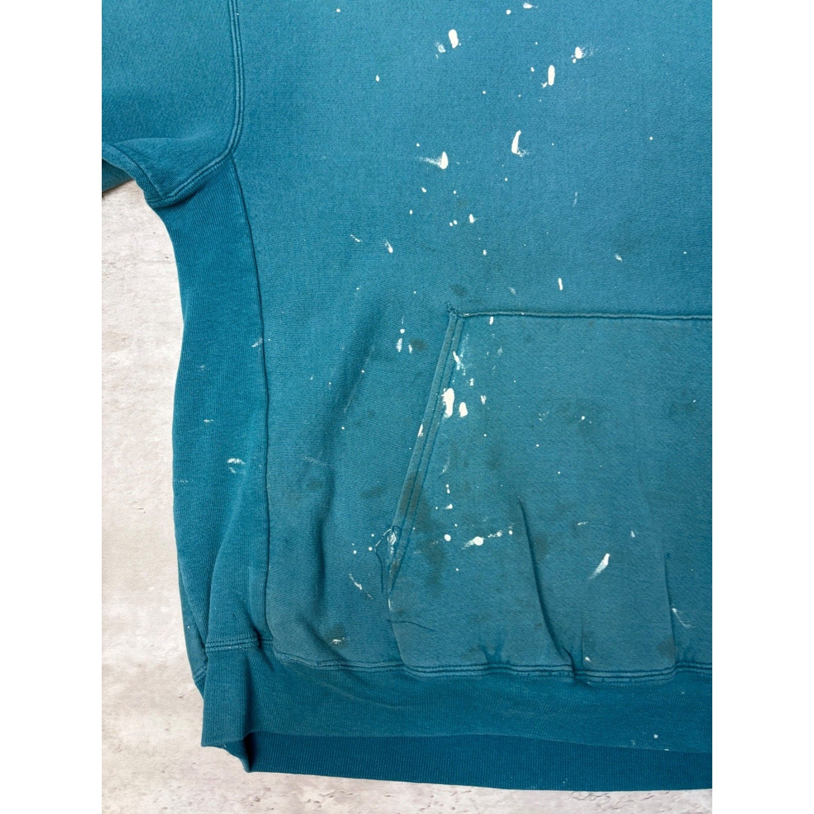 Vintage 80s/90s Carhartt Embroidered Logo Spellout Workwear Sweatshirt Sz Large