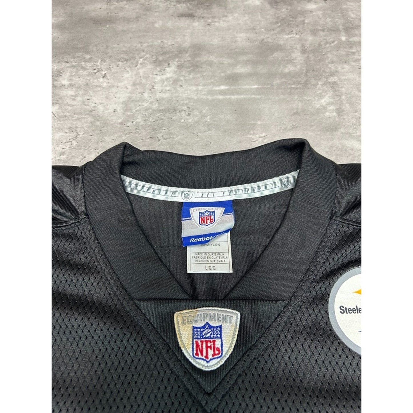 Vintage Heath Miller #83 Pittsburgh Steelers Reebok Football Jersey Size Large
