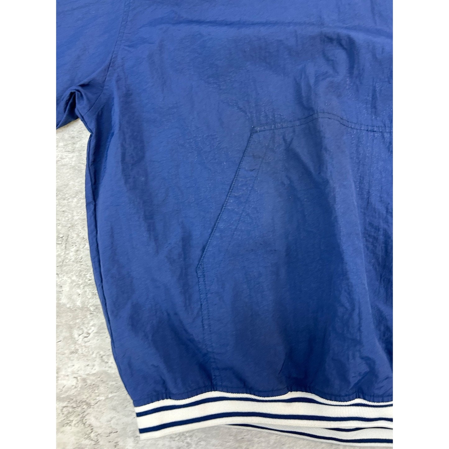 Vintage 90s Nike Embroidered Swoosh Nylon Pullover Windbreaker Jacket Size XL