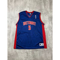 Vintage Rodney White #5 Detroit Pistons NBA Champion Basketball Jersey Size XL