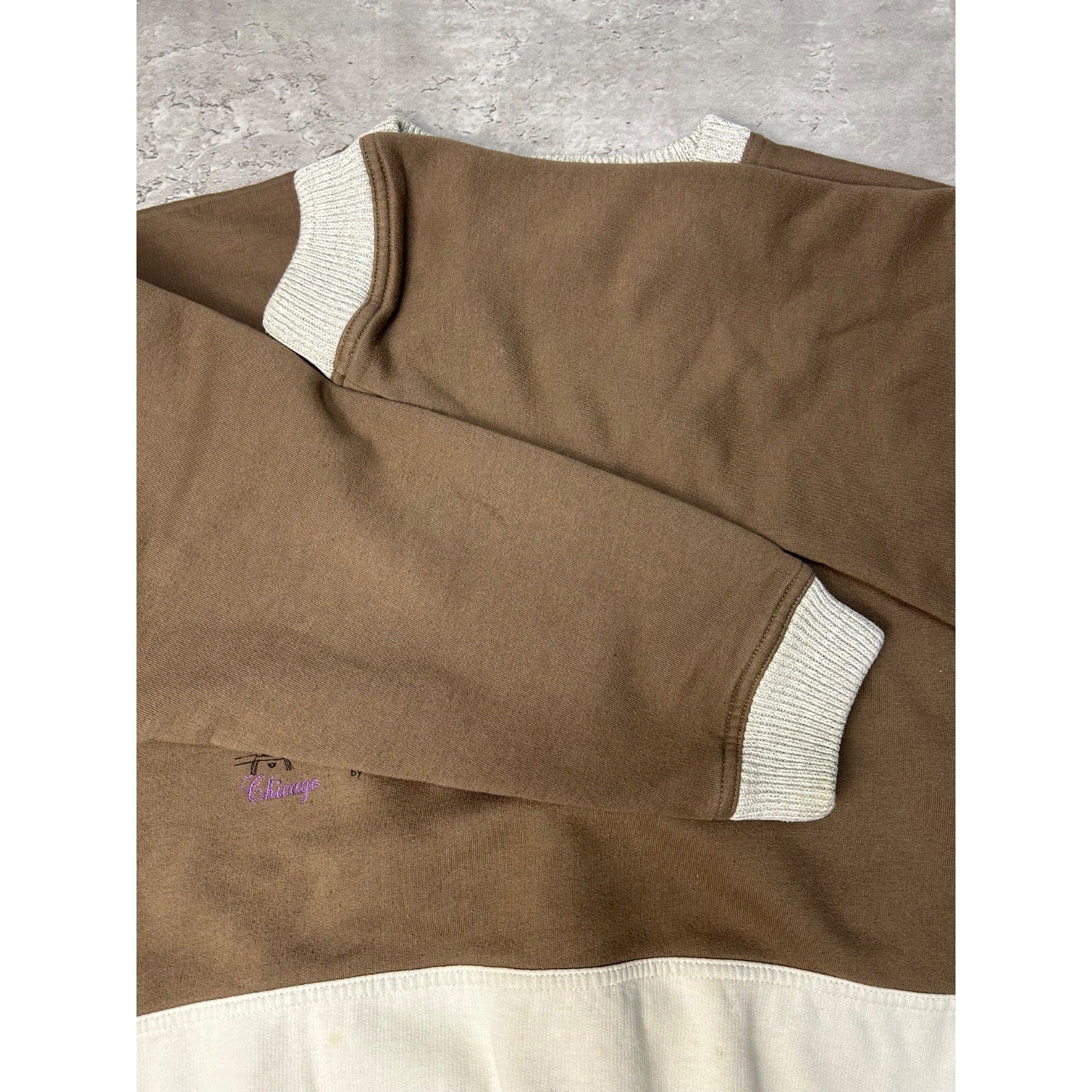 80s Adidas Chicago In The 30s Style By Adidas Graphic Sweatshirt Size Medium