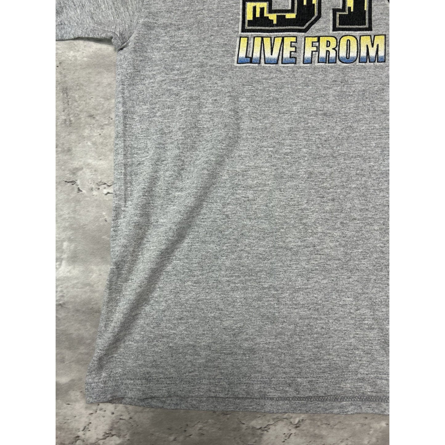 Vintage 2002 Saturday Night Live SNL Spellout Tv Show Promo T-Shirt Size XL