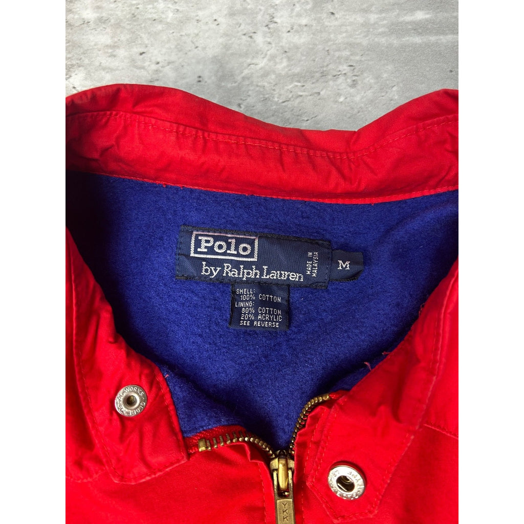 Vintage 90s Polo Ralph Lauren Insulated Multi Pocket Full Zip Jacket Size Medium