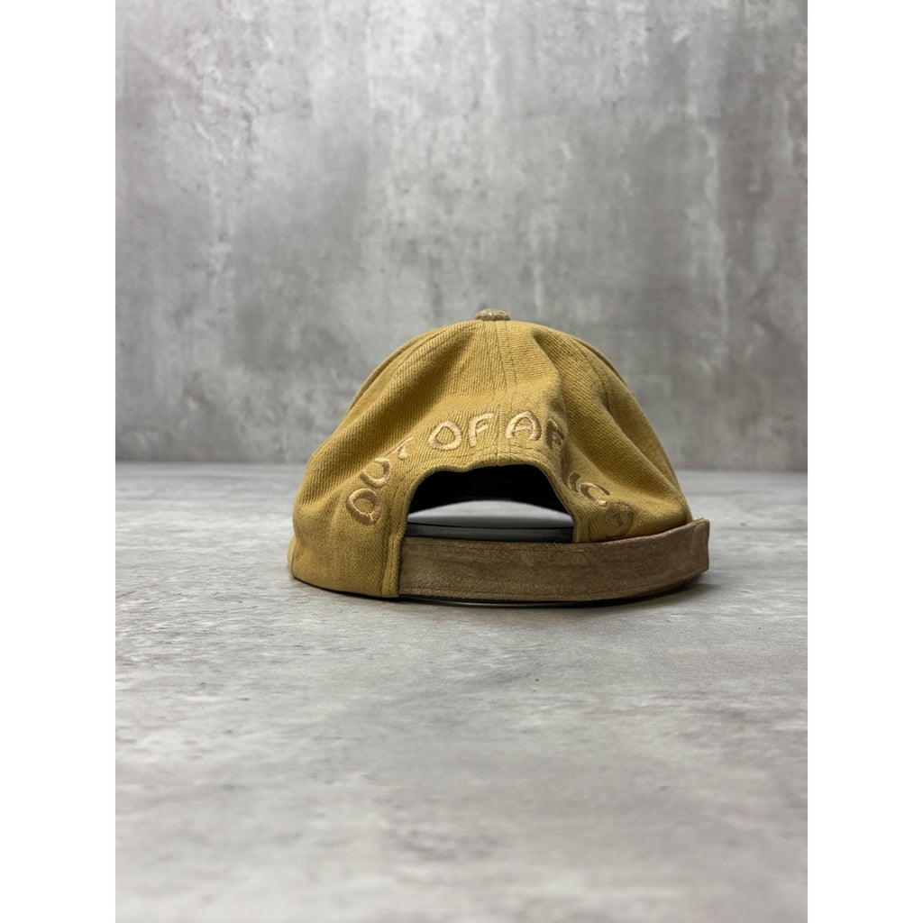 Vintage Safari Animal Out Of Africa Embroidered Strapback Hat OSFA
