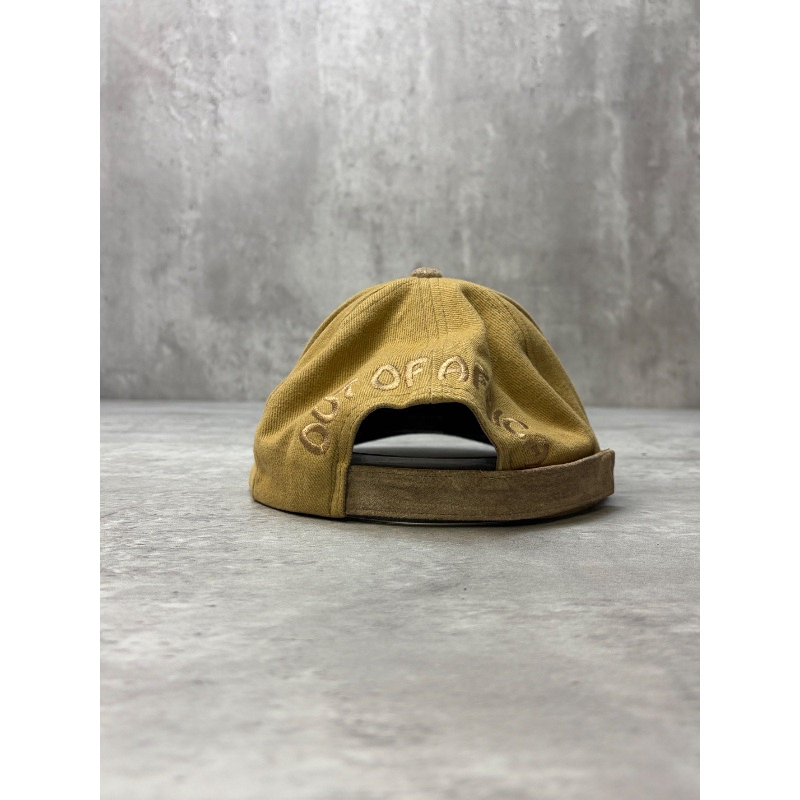 Vintage Safari Animal Out Of Africa Embroidered Strapback Hat OSFA