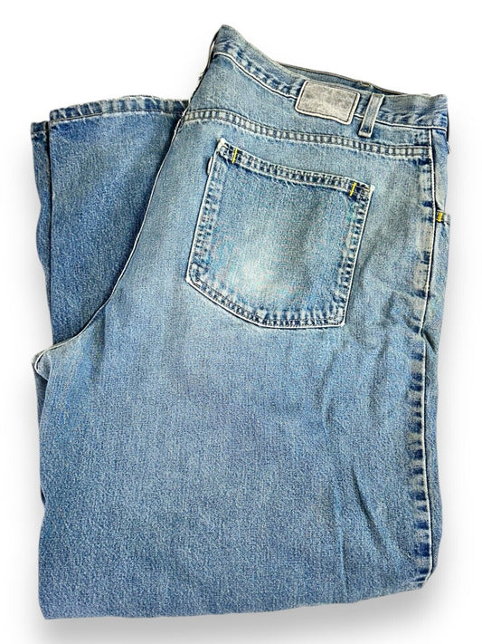 Vintage Levis Silver Tab Baggy Fit Light Wash Denim Pants Size 43W Blue