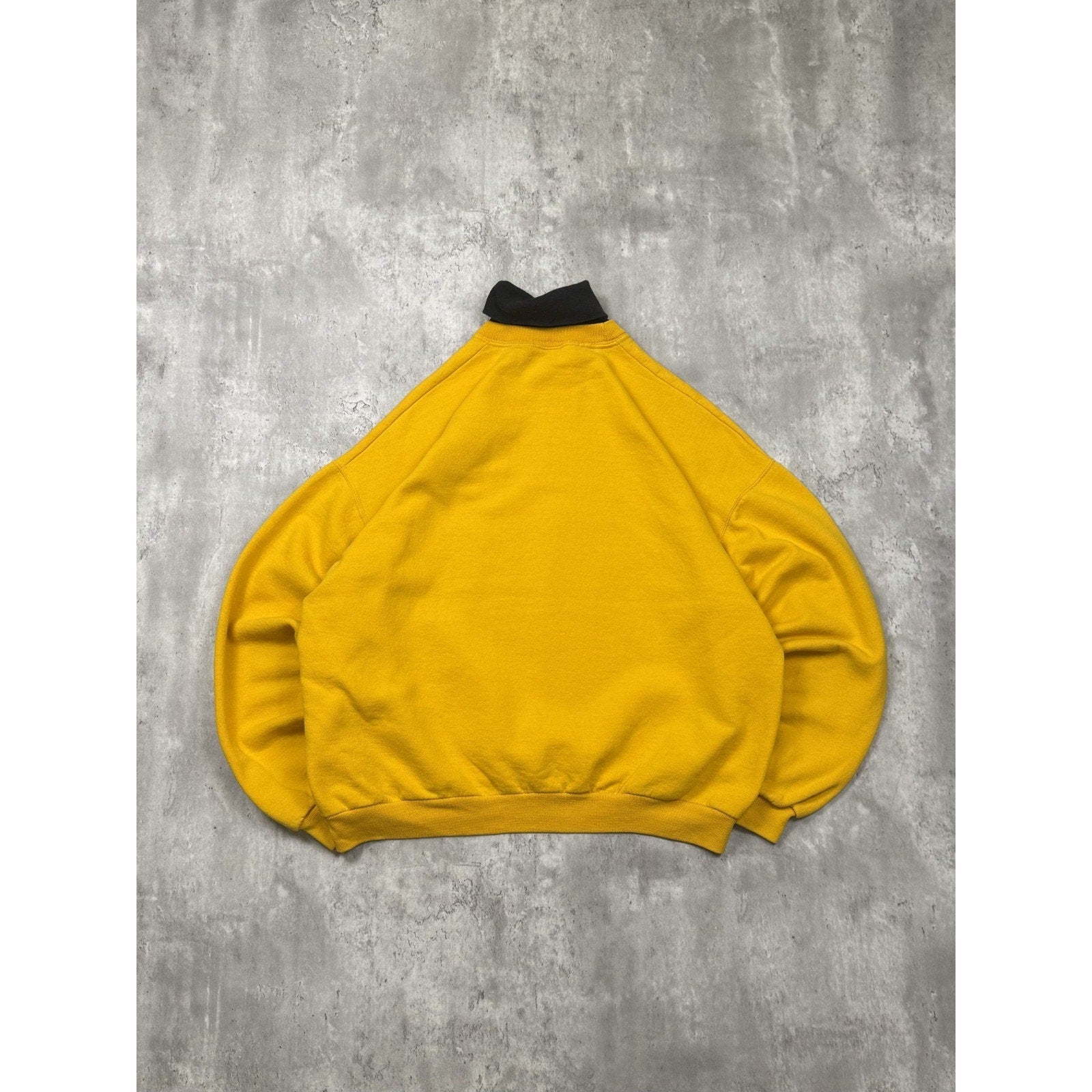 VTG 90s Pittsburgh Penguins NHL Embroidered Logo Mock Neck Sweatshirt Size XL