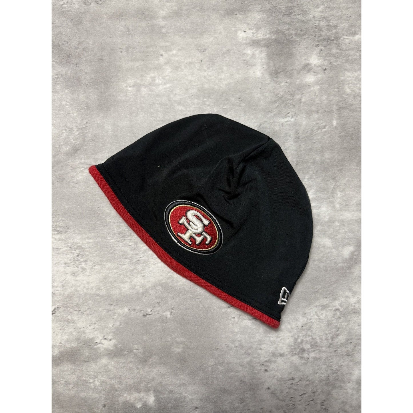 San Fransisco 49ers NFL Embroidered Logo New Era Nylon Beanie Hat OSFA
