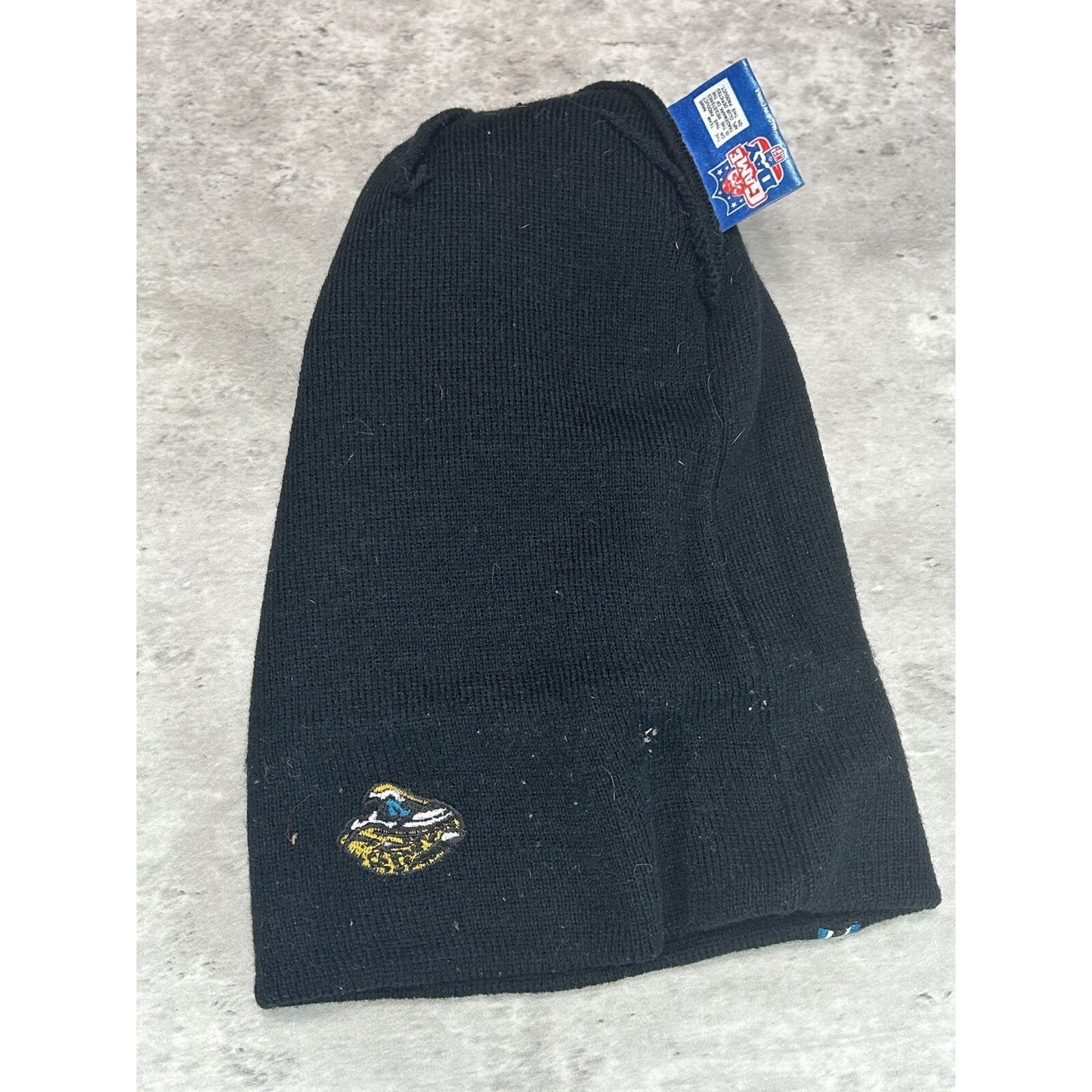 Vintage 90s Jacksonville Jaguars NFL Embroidered Football Beanie Hat OSFA