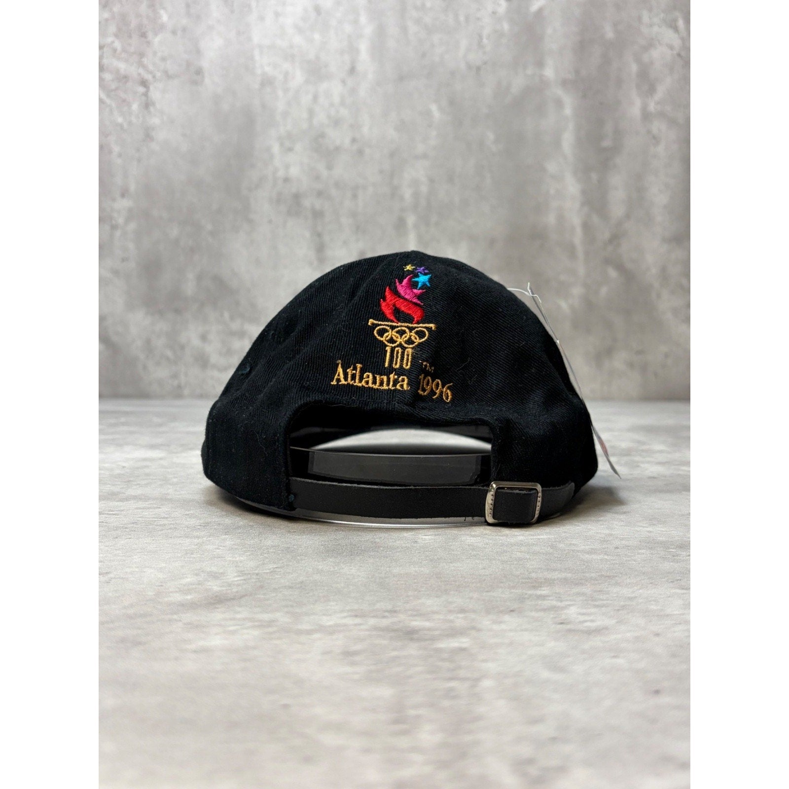 Vintage 90s Team Canada Olympics Embroidered Logo Strapback Hat OSFA