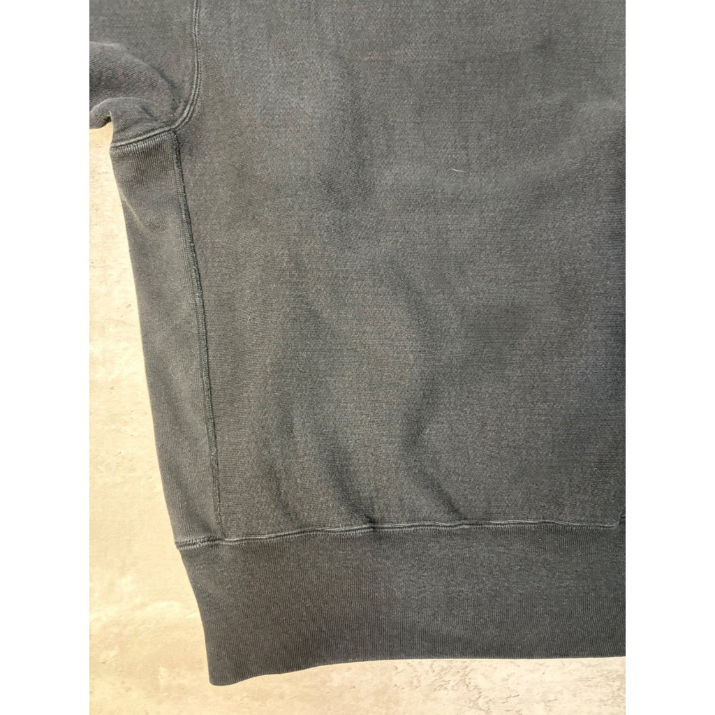 Vintage 90s Camber Black Hooded Pullover Sweatshirt Size 2XL