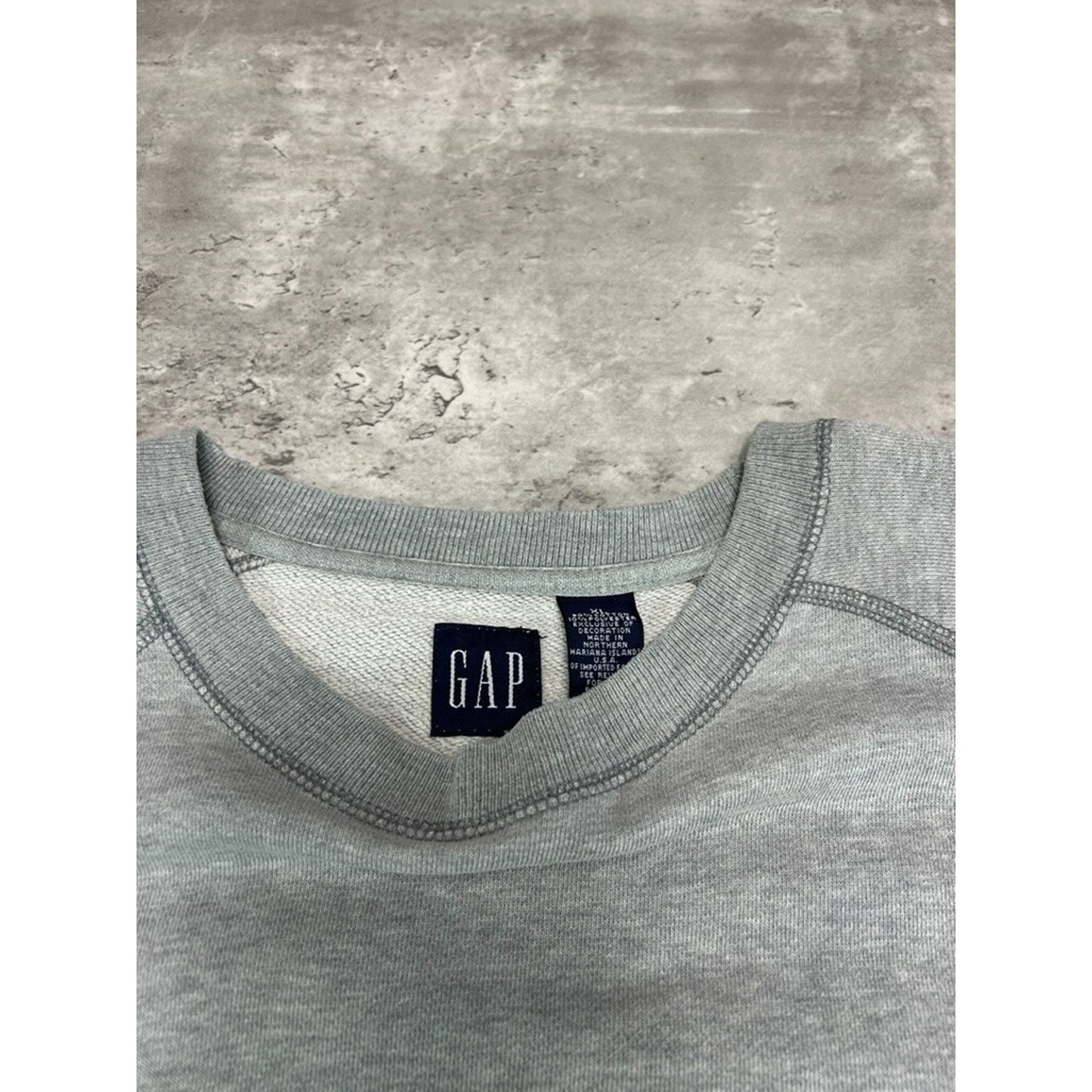 Vintage Gap Originals Graphic Spellout Pullover Crewneck Sweatshirt Size XL