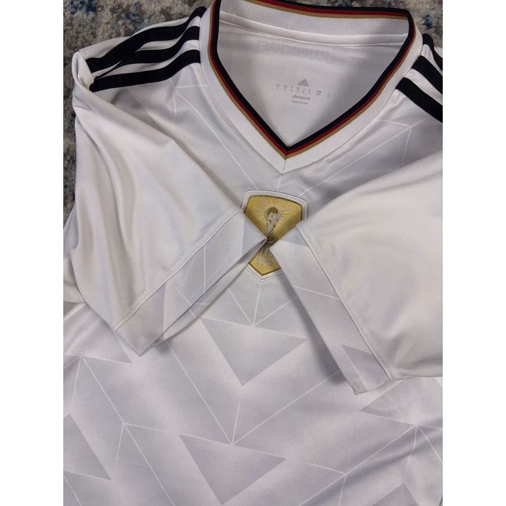 Vintage Adidas Germany National Team Embroidered Soccer Jersey Size Small