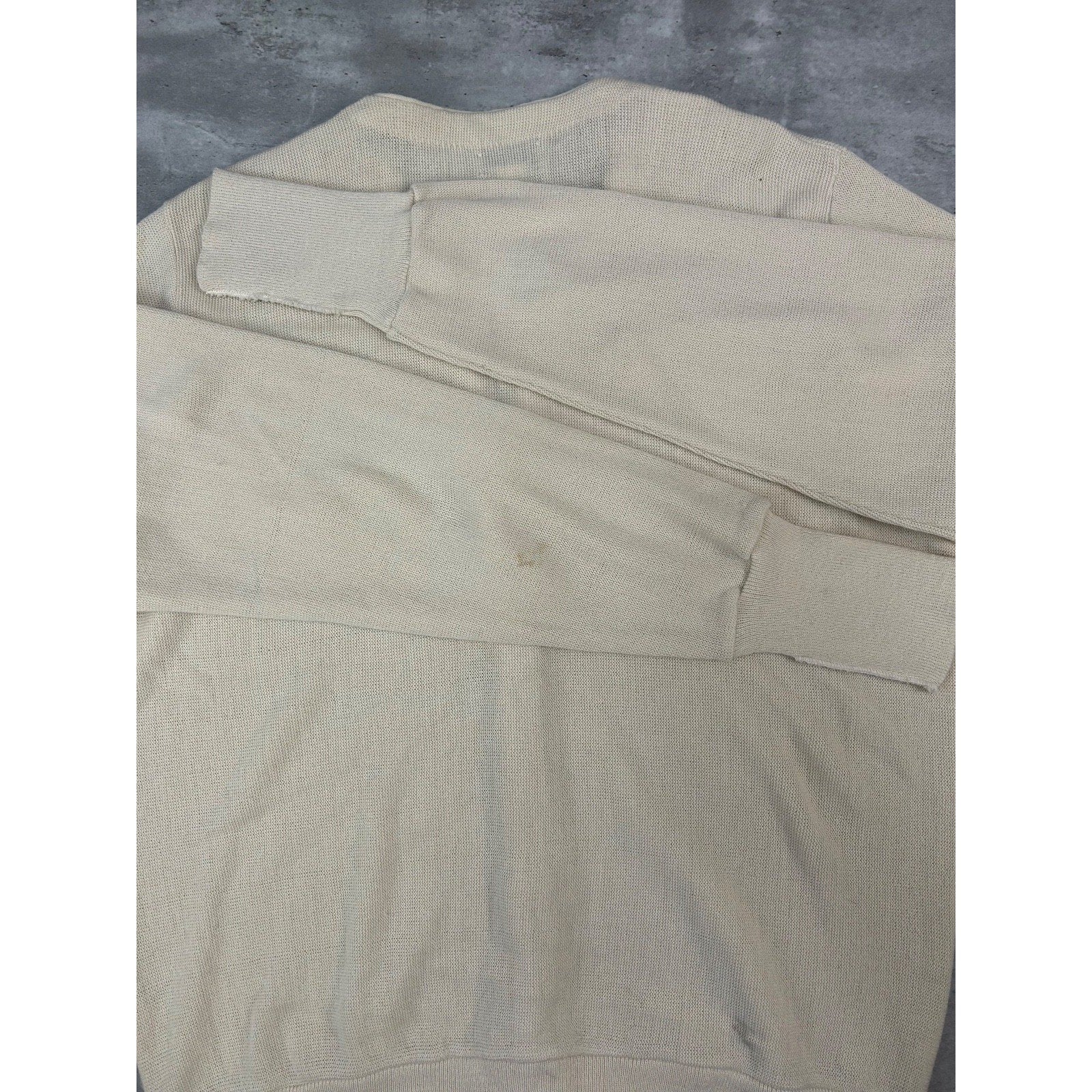 Vintage 80s/90s Izod Embroidered Crest Cardigan Knit Sweater Size XLT