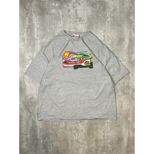 Vintage 2004 Martinville Subway 500 Nascar Racing Graphic T-Shirt Size 2XL