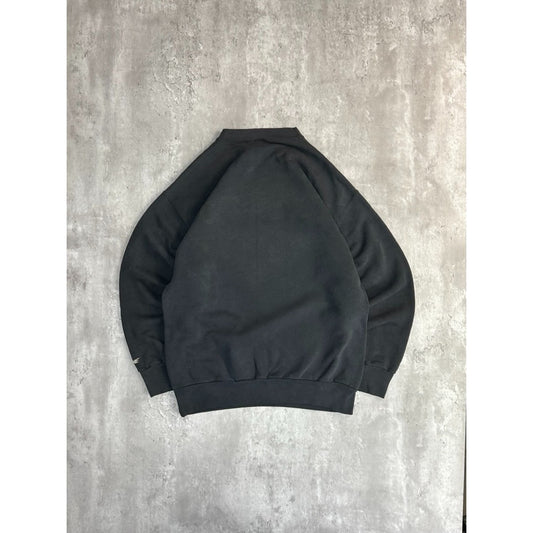 Vintage 90s Los Angeles Raiders NFL Spellout Graphic Football Sweatshirt Size XL