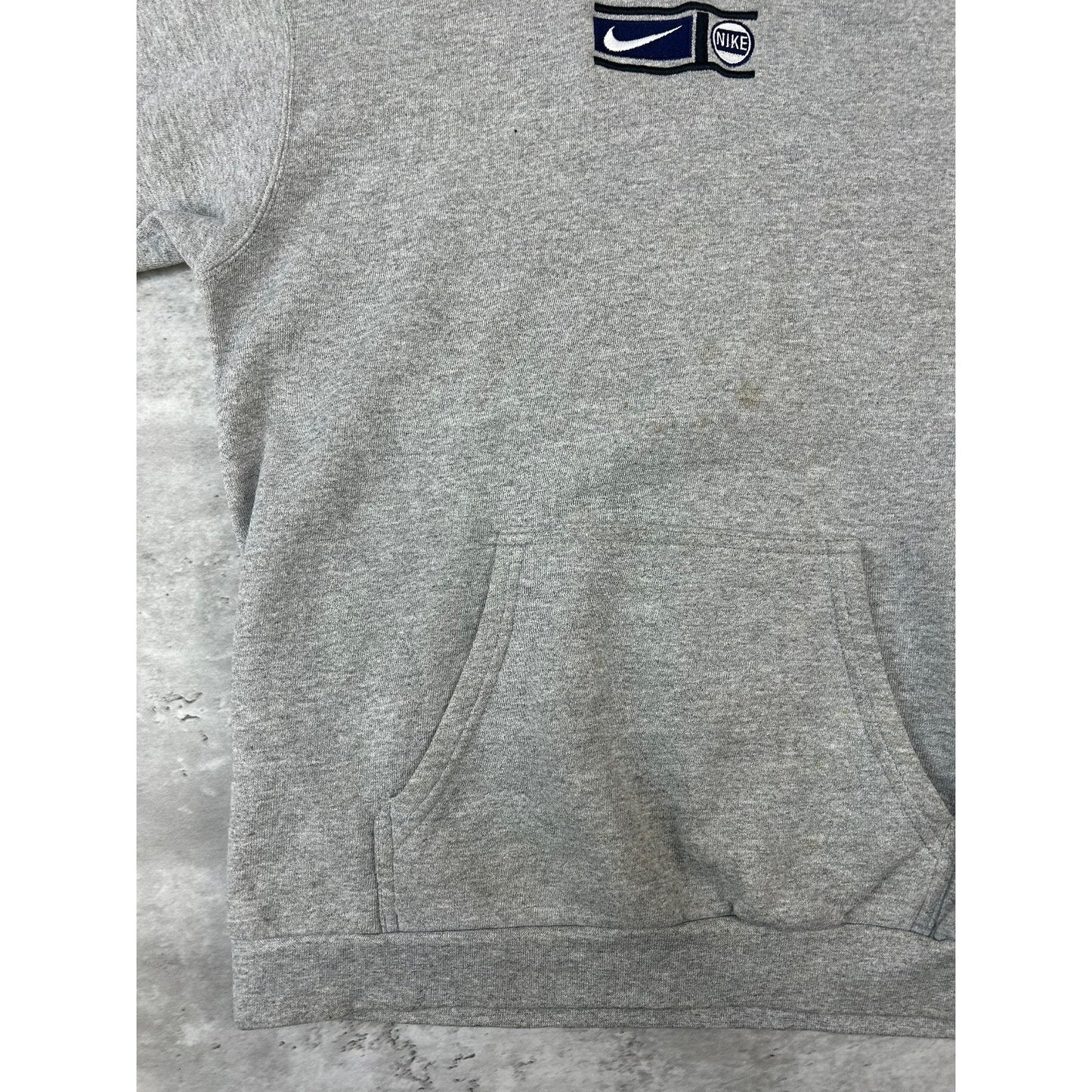 Vintage 90s Nike Embroidered Swoosh Pullover Hooded Sweatshirt Size YOUTH XL