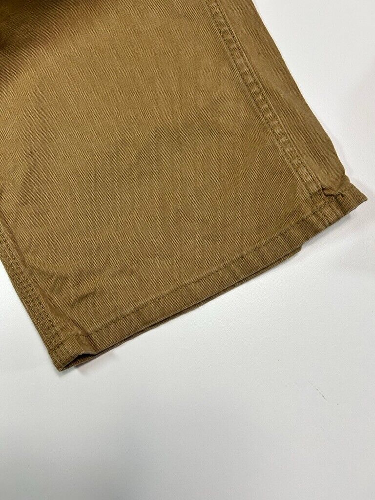 Carhartt Loose Fit Canvas Work Wear Carpenter Pants Size 40W Beige