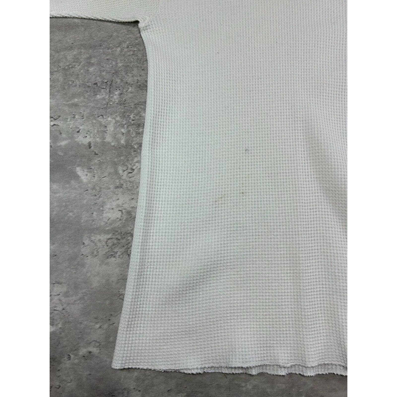 Vintage 1980s Handex Blank Thermal Print Long Sleeve T-Shirt Size Medium