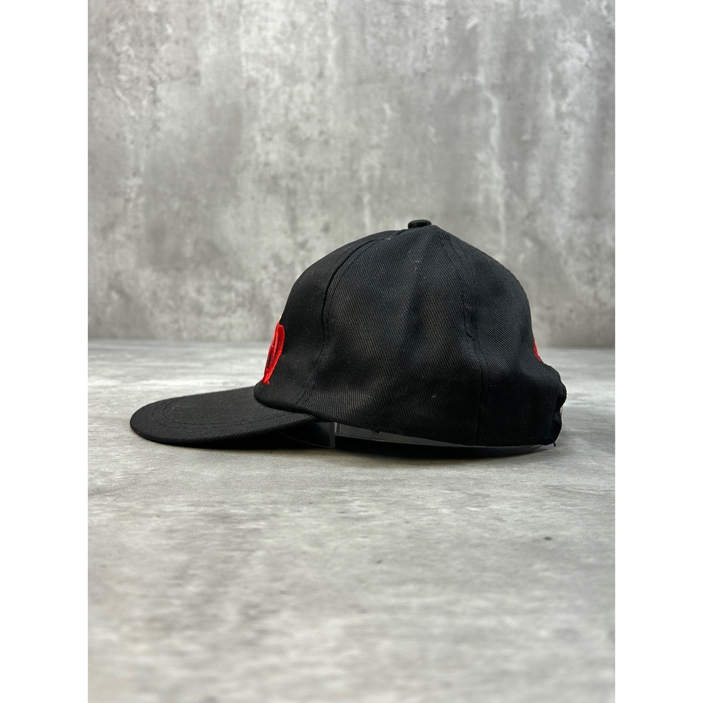 Vintage 90s Truly Naked Embroidered Spellout Drink Promo Strapback Hat OSFA