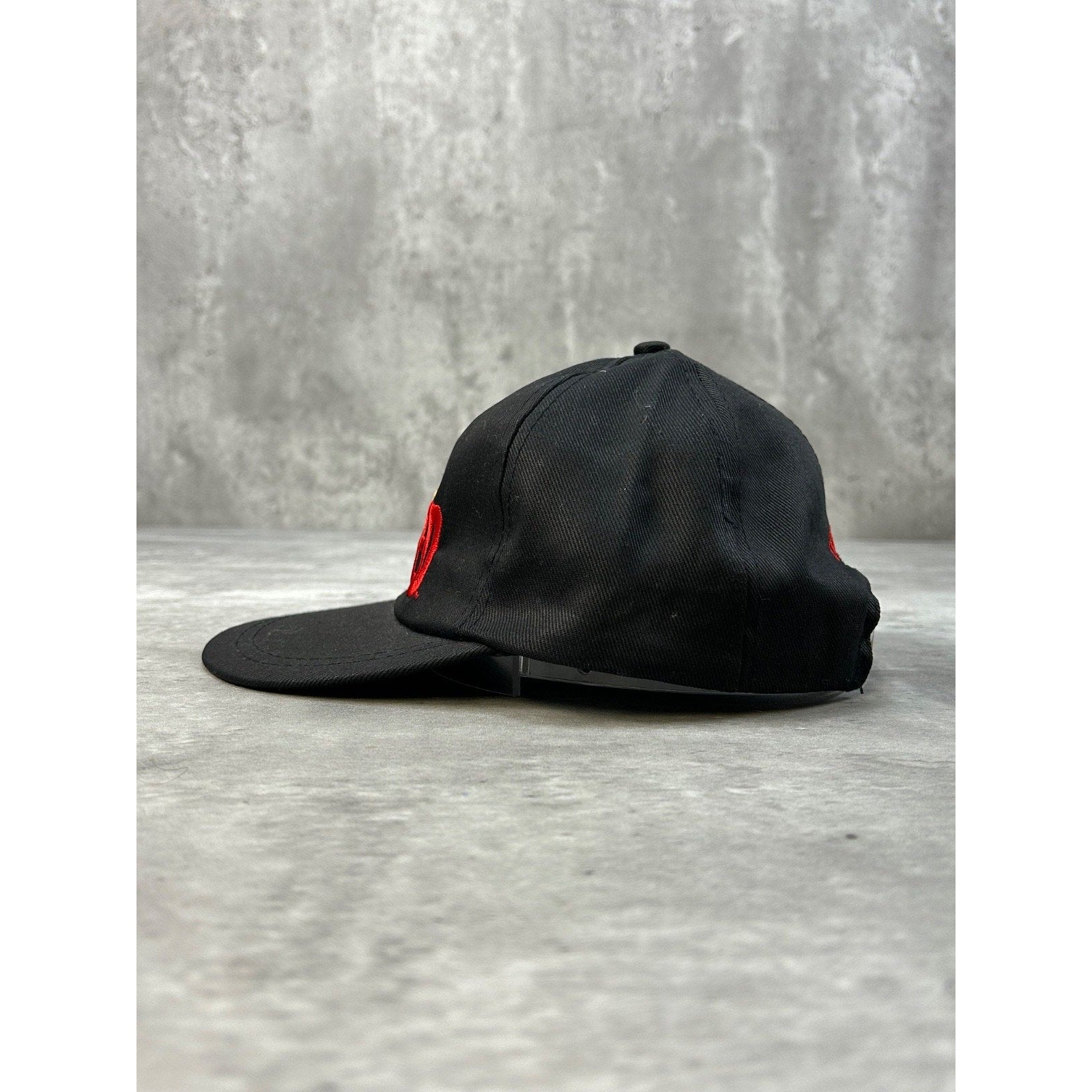 Vintage 90s Truly Naked Embroidered Spellout Drink Promo Strapback Hat OSFA