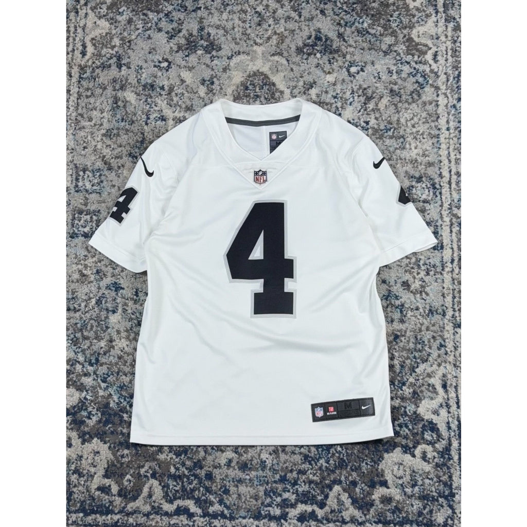 Derek Carr #4 Las Vegas Raiders NFL Nike Football Jersey Size Medium