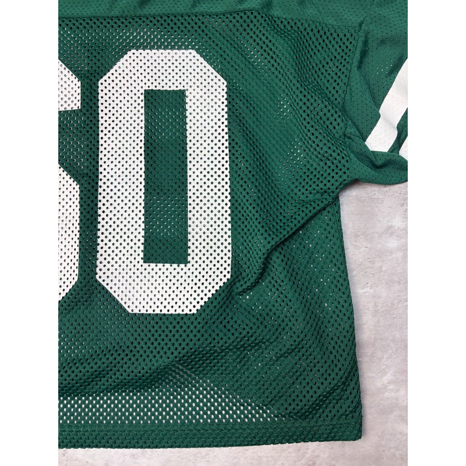 Vintage 80s/90s Tulane Wave #60 NCAA Loose Mesh Warm Up Football Jersey Size XL