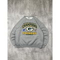 Vintage 1997 Green Bay Packers NFL NFC Champs Arc Spellout Sweatshirt Size XL