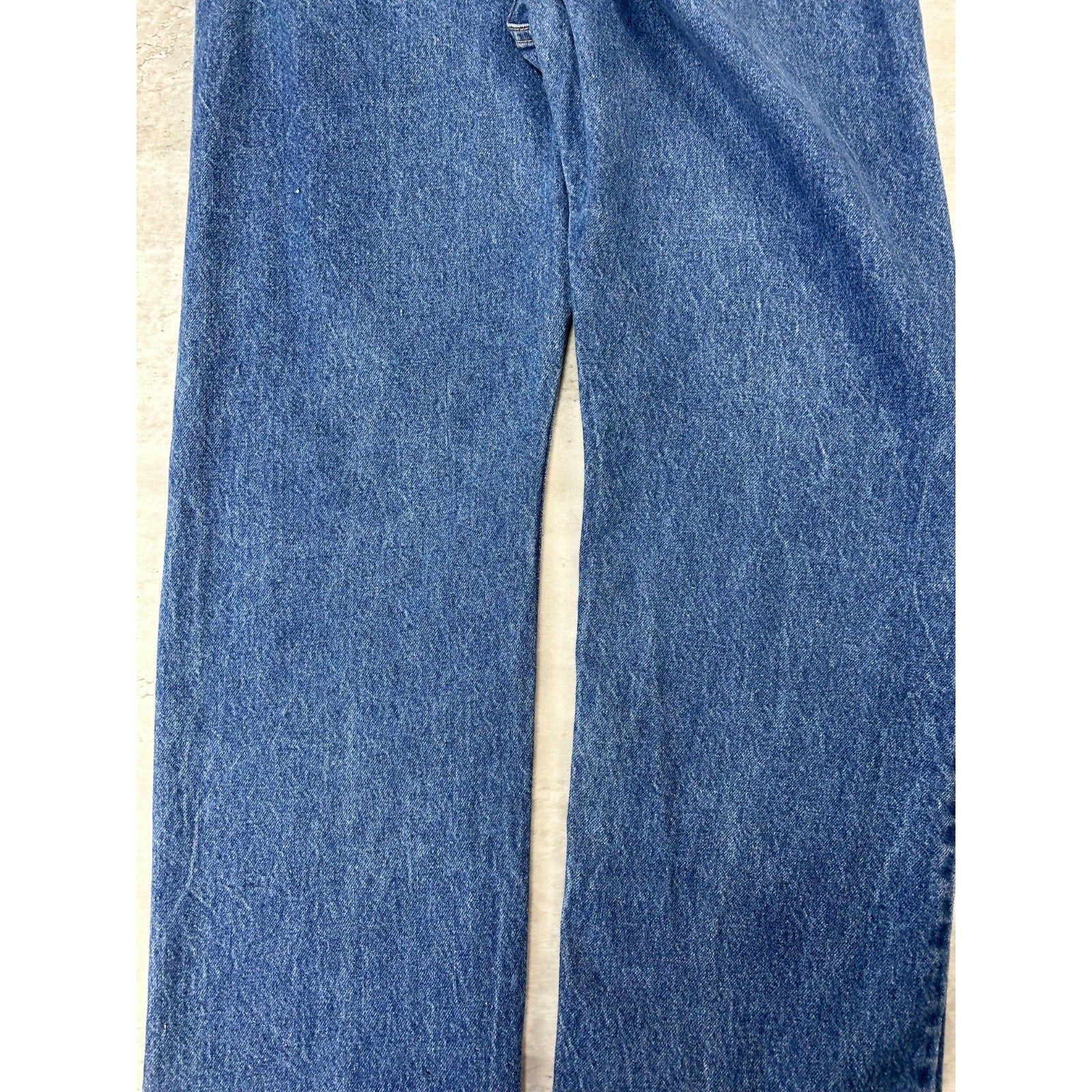 Vintage 90s Levis Red Tab Dark Wash Blue Denim Pants Size 37