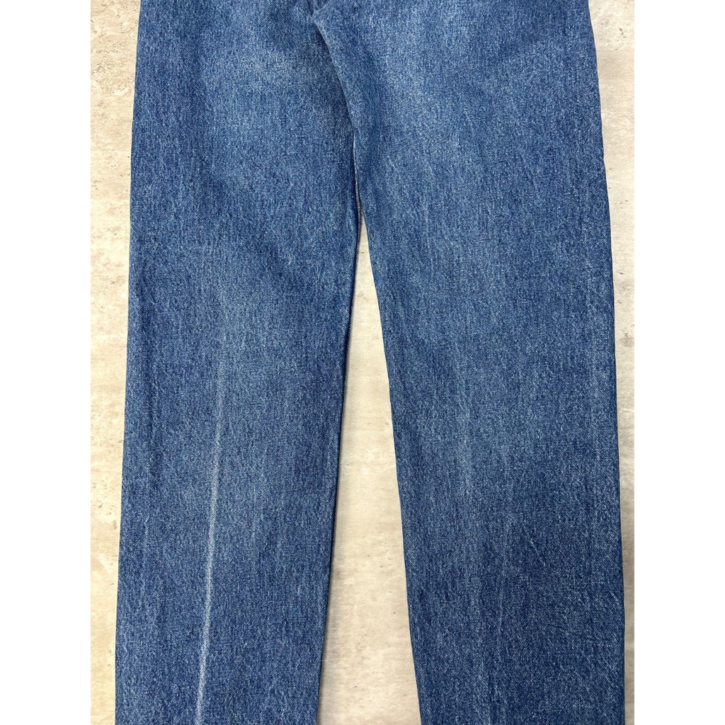 Vintage 80s Levis XX 505-0217 Dark Wash Denim Pants Size 32