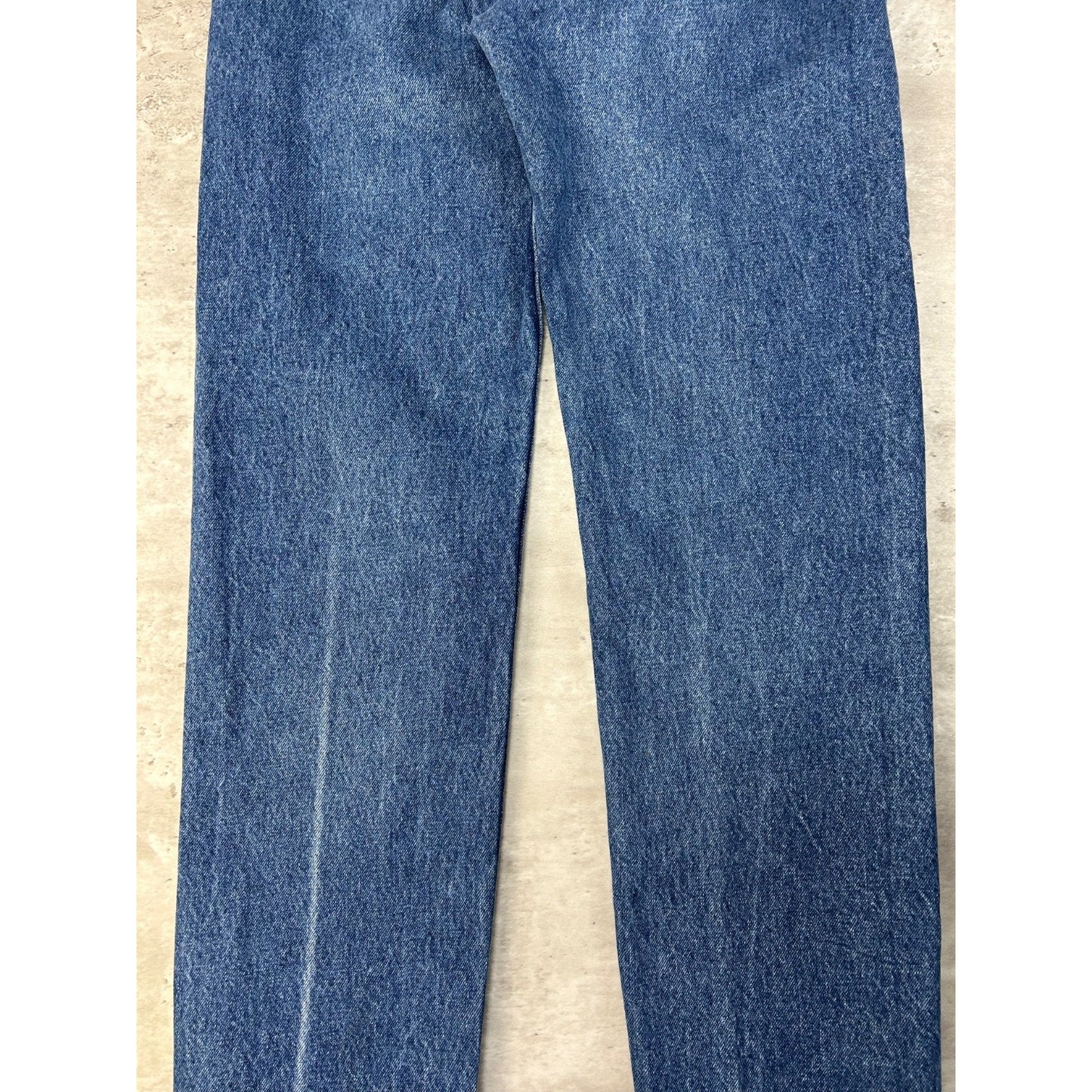 Vintage 80s Levis XX 505-0217 Dark Wash Denim Pants Size 32