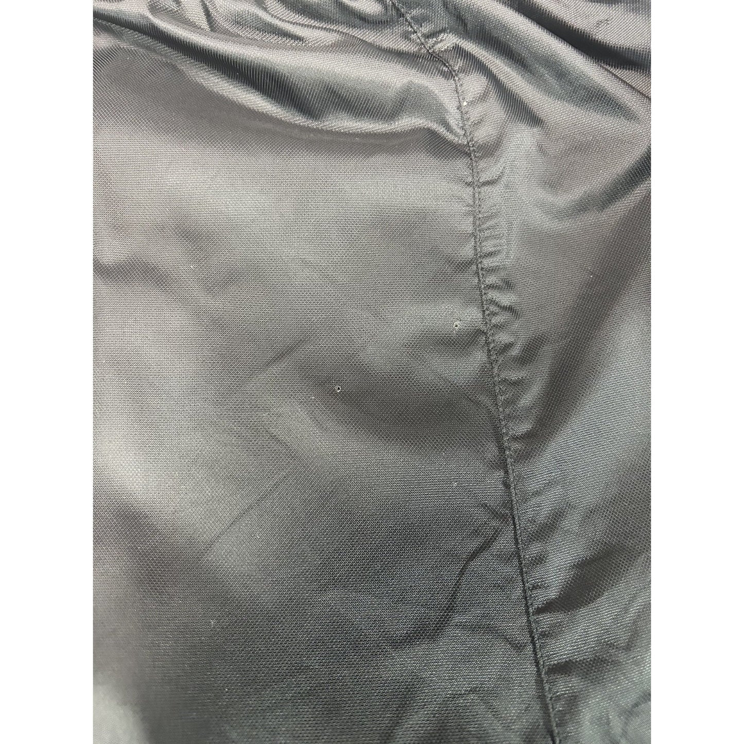 Vintage 2000s Adidas Embroidered Logo Nylon Track Pants Size 3XL Black