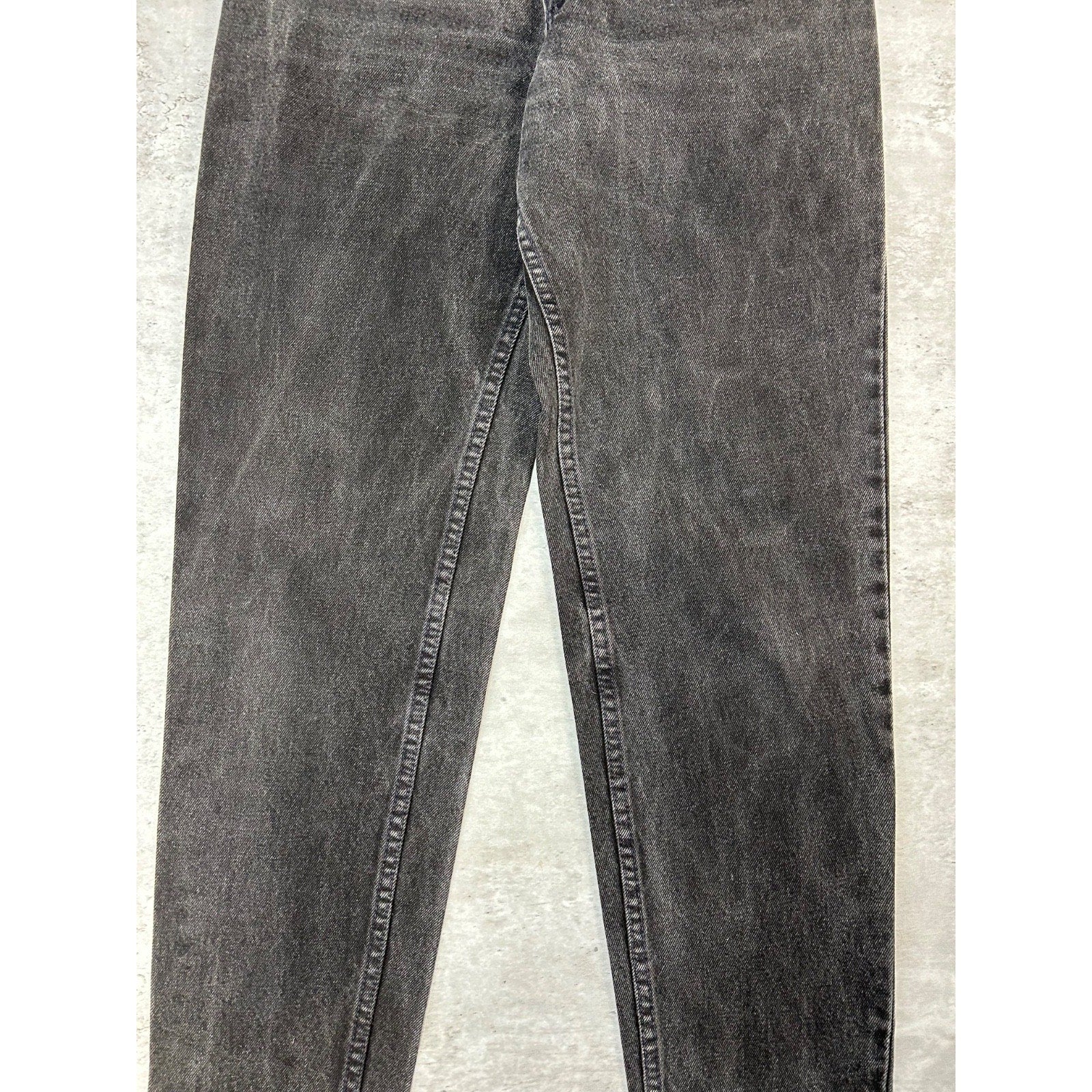 Vintage 90s Levis 550 Red Tab Relaxed Fit Black Denim Pants Size 28