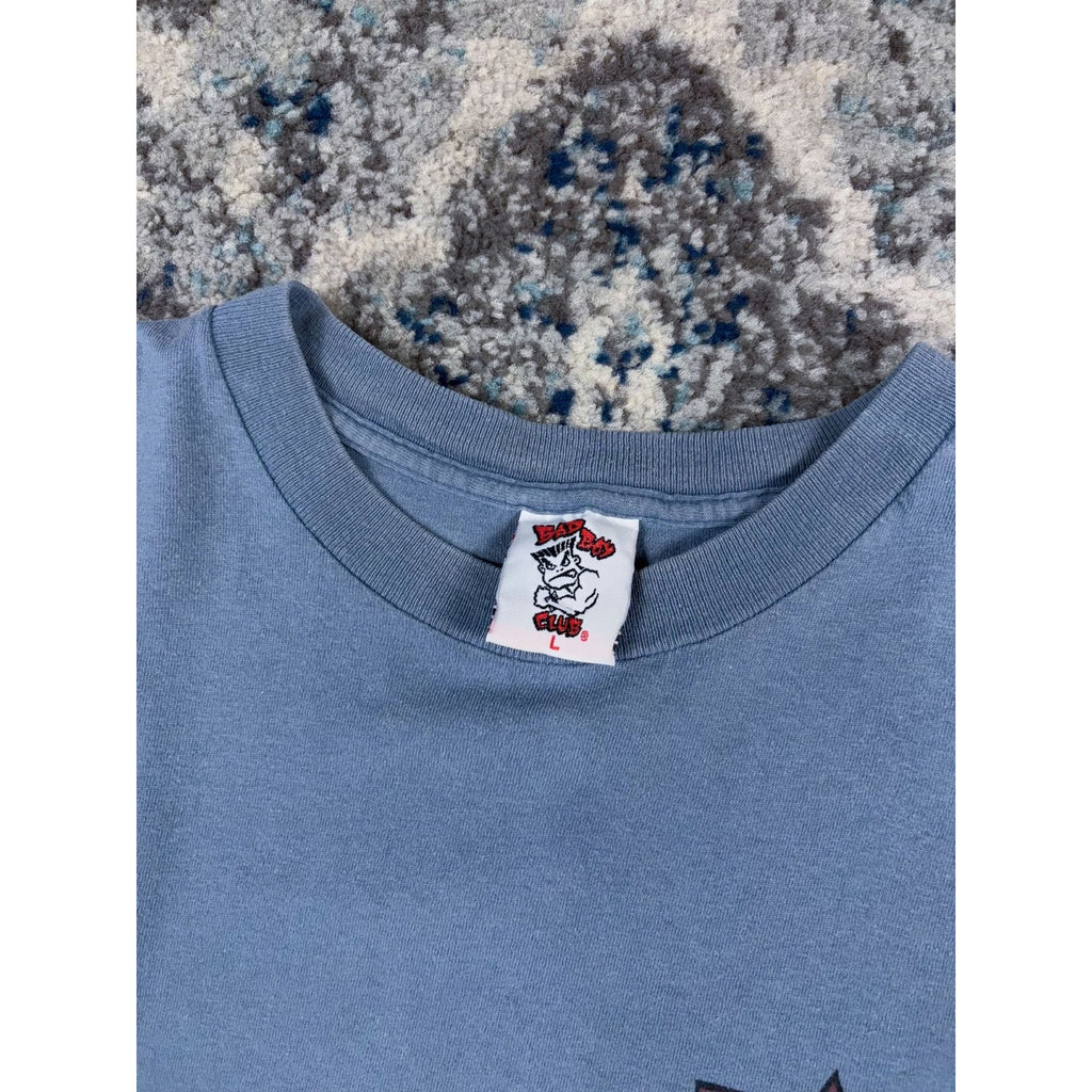 Vintage 90s Bad Boys Always Win Logo Graphic T-Shirt Size Large