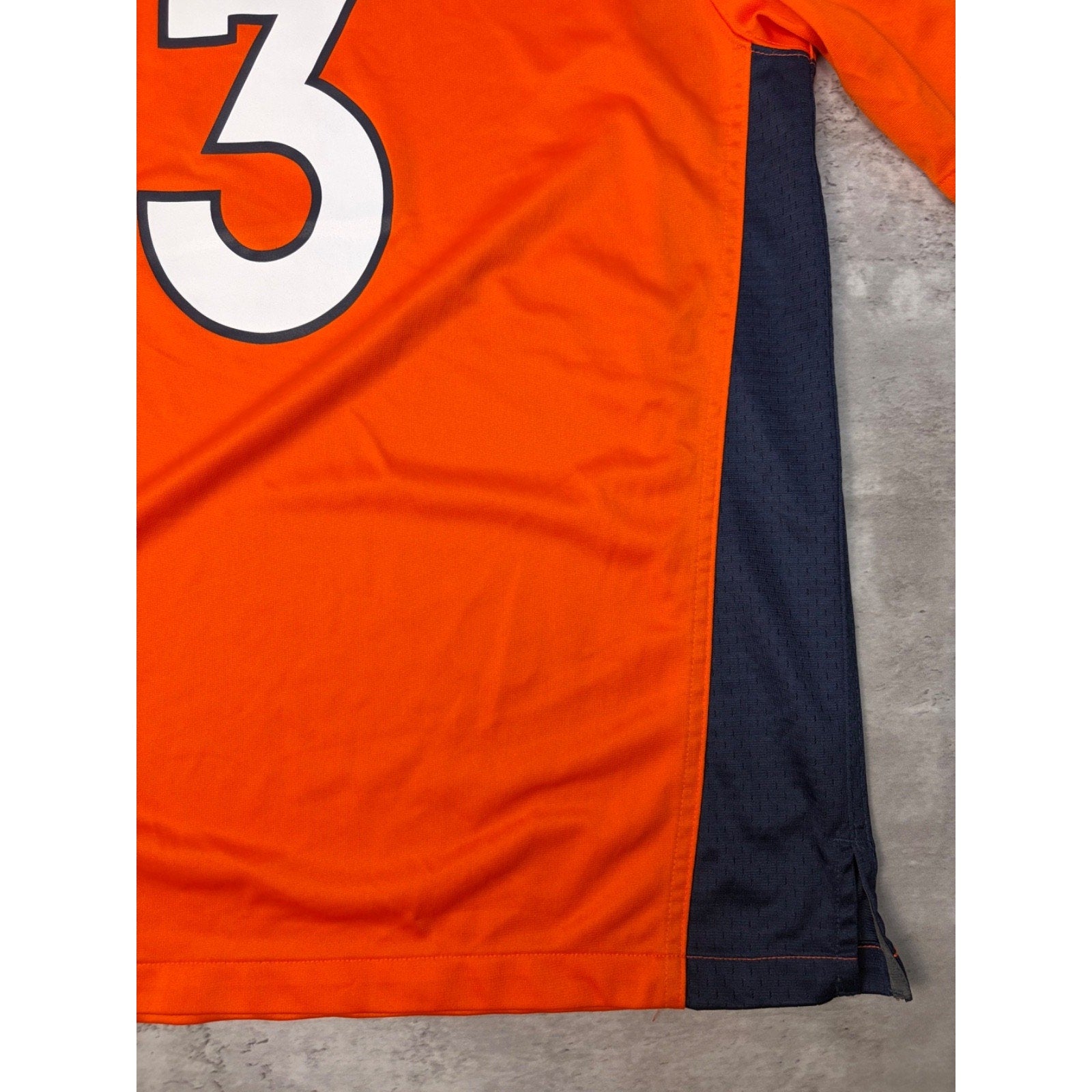 Russell Wilson #3 Denver Broncos NFL Nike Football Jersey Size Large