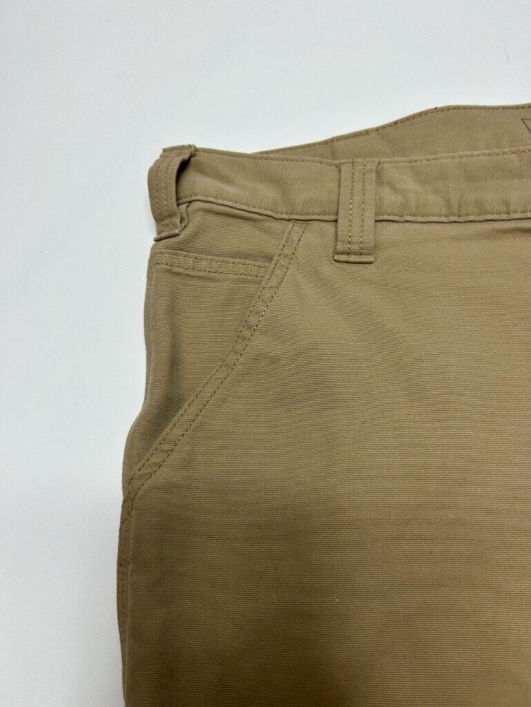 Carhartt Relaxed Fit Canvas Workwear Five Pocket Pants Size 38 Beige