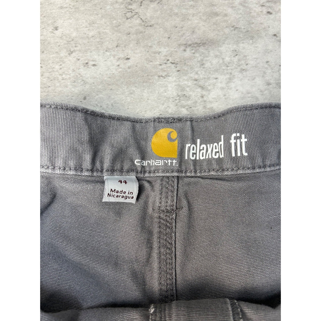 Carhartt Relaxed Fit Canvas Workwear Gray Five Pocket Pants Size 41