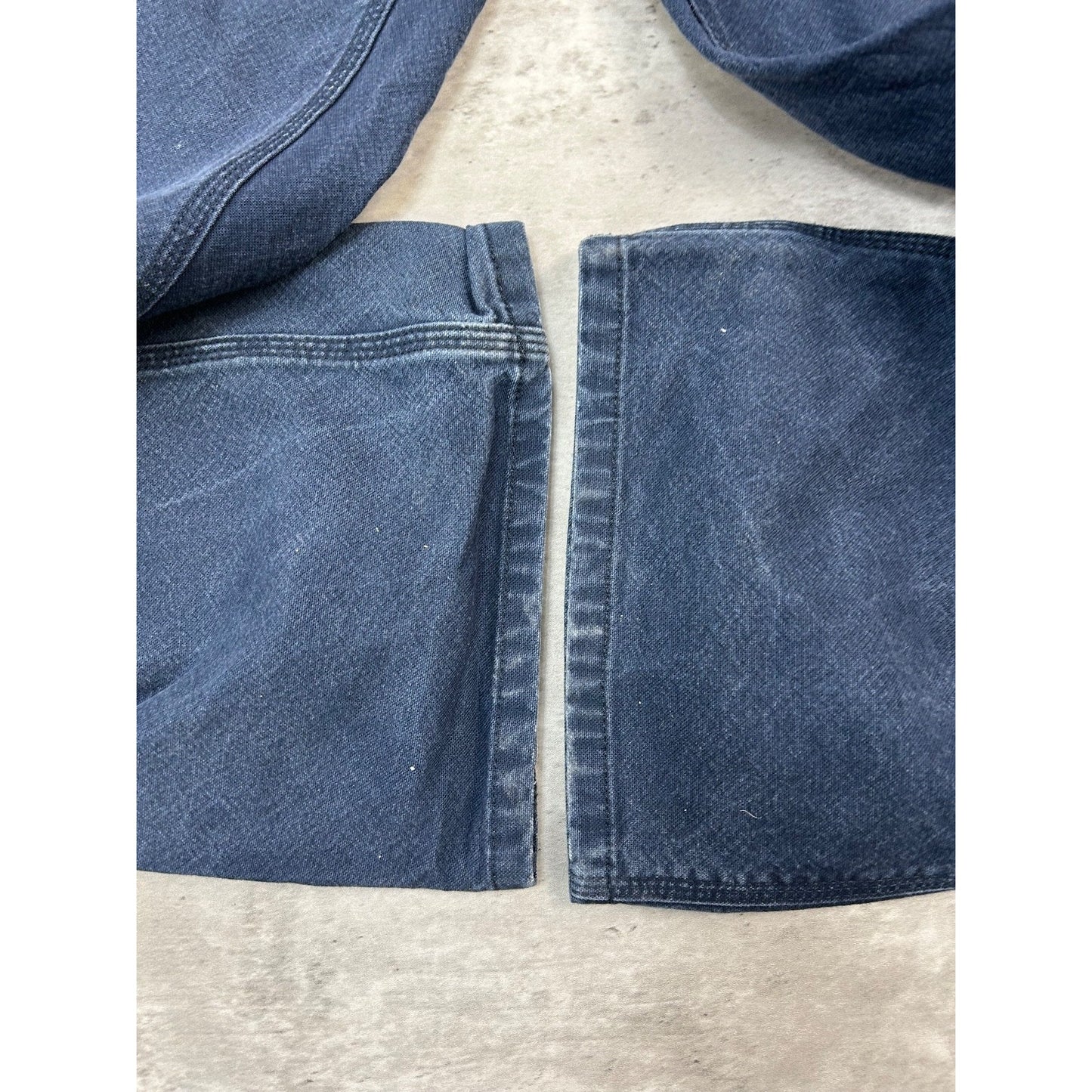 Carhartt Relaxed Fit Canvas Workwear Carpenter Pants Size 39 Blue