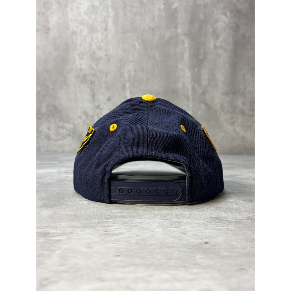 Vintage West Virginia Mountaineers NCAA Embroidered Logo Snapback Hat OSFA