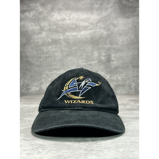 Vintage 90s Washington Wizards NBA Embroidered Logo Snapback Hat OSFA