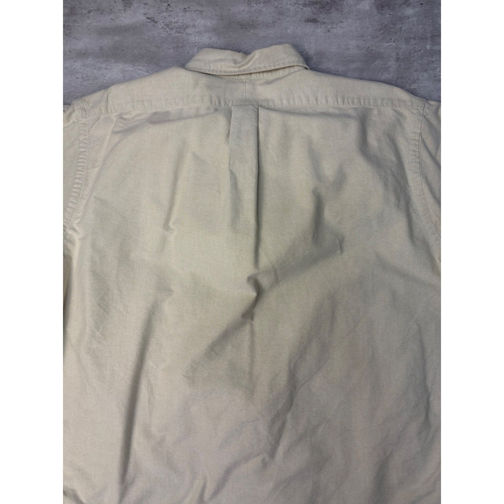 Vintage Polo Ralph Lauren Embroidered Pony Long Sleeve Button Up Shirt Size 2XL