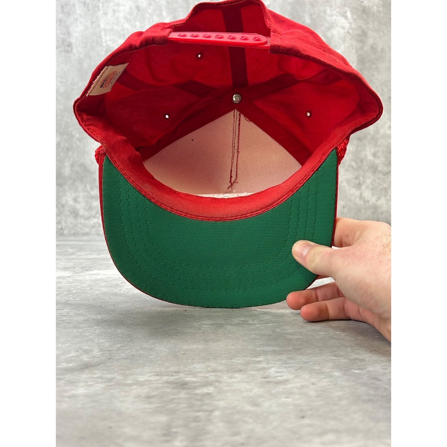 Vintage 90s Grand Casino Hinckley Embroidered Spellout Snapback Hat OSFA